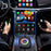 YESIDO KM33 Wireless CarPlay Android Auto AI Box 3 in 1 Dual Band WiFi Bluetooth-compatible 5.0 with RGB Light - Black - 7