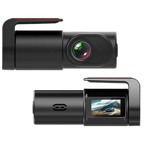 K8 USB Powered Dash Cam 1080P HD Night Vision WiFi Car Driving Recorder - Black - 1
