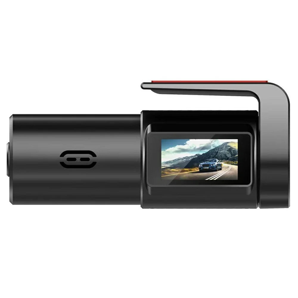 K8 USB Powered Dash Cam 1080P HD Night Vision WiFi Car Driving Recorder - Black - 2