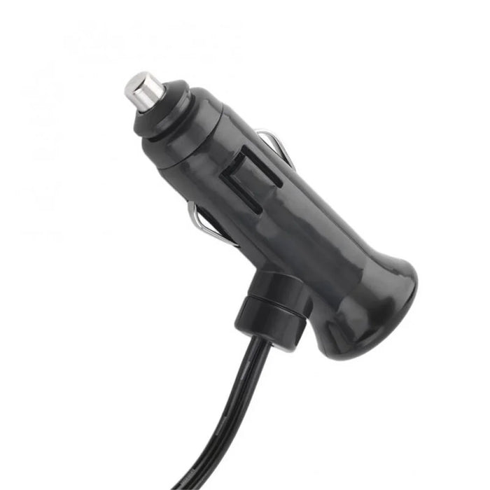 WF-102 PDA Power Supply Cigarette Lighter Adapter 12V/24V 2 Sockets Cigarette Lighter Splitter with 2 USB Ports for Car - 5