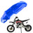 Universal Motorcycle Plastic Front Fenders Mudguard for KX/DRZ/CRF/YZF/WR Off-Road Motorcycle - Blue - 1