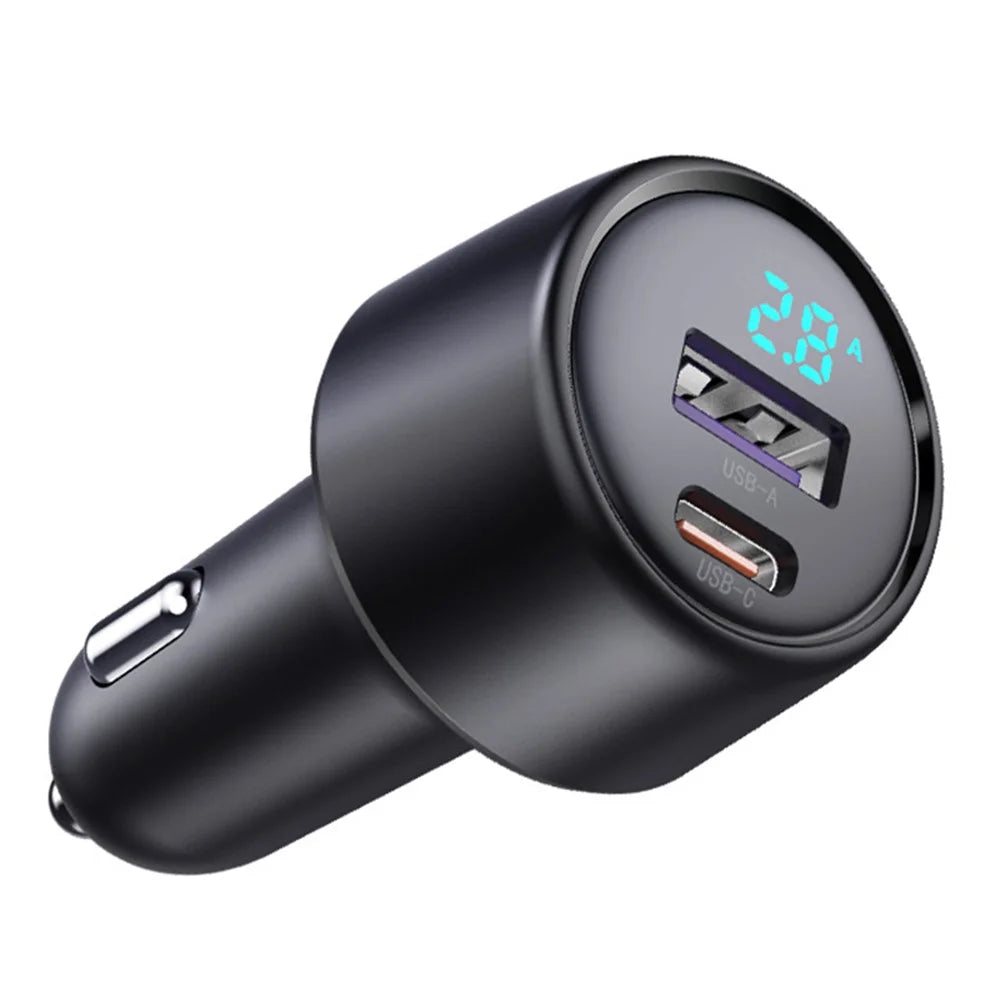 LOHEE S-31 Car Charger PD 87W Strong Power Fast Charging Car Charging Cigarette Lighter Adapter - 1