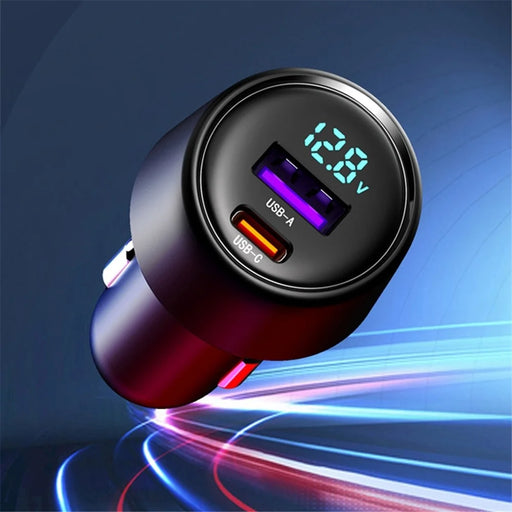 LOHEE S-31 Car Charger PD 87W Strong Power Fast Charging Car Charging Cigarette Lighter Adapter - 2