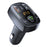 LOHEE S-15PD QC PD 3-Port Bluetooth-compatible Calls Fast Charging Car Charger Bluetooth-compatible Music Player Cigarette Lighter Adapter - Black - 1