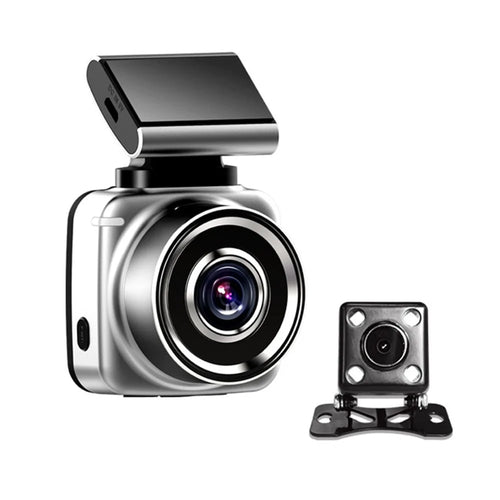 ANYTEK Q2M 2.0-inch HD 2K Car DVR Parking Monitoring Night Vision Front Rear Dual Camera Driving Recorder Dash Cam - 1