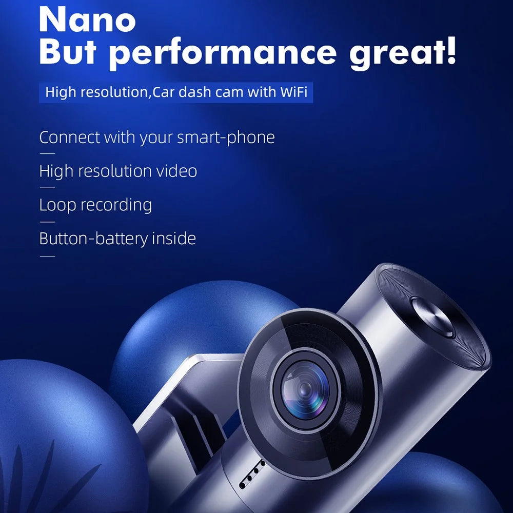 ANYTEK Q1 Dash Cam Car DVR HD 1080P Mini Parking Monitor WiFi Connect Driving Camera Recorder - 3