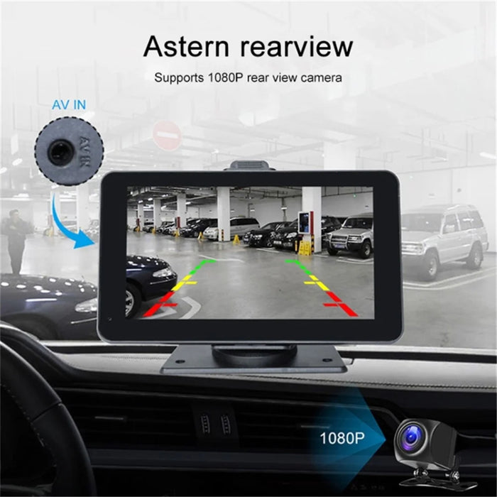 P703S 7'' Wireless Car Player Driving Recorder GPS Navigation Multimedia Player Car Stereo - 2