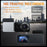U06 Dual Lens Car Dashcam 2K Dash Cam Video Recorder with 1.47-Inch Screen - 3