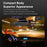 U06 Dual Lens Car Dashcam 2K Dash Cam Video Recorder with 1.47-Inch Screen - 4