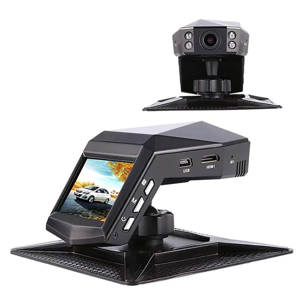 X4 Car Center Control Camera Aromatherapy Diffuser Dashcam Support 32G TF Card Storage - 1