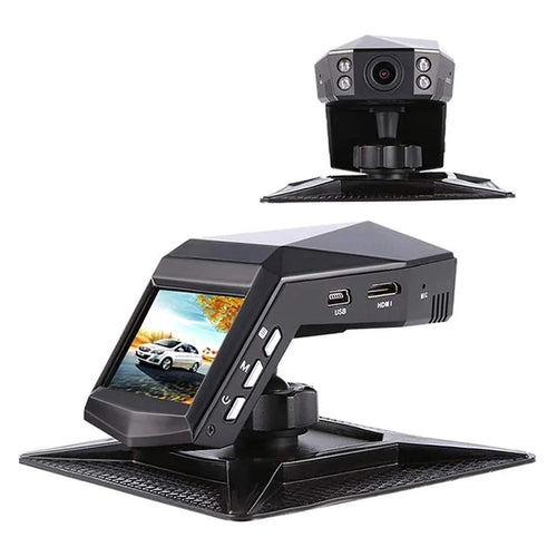 X4 Car Center Control Camera Aromatherapy Diffuser Dashcam Support 32G TF Card Storage - 1