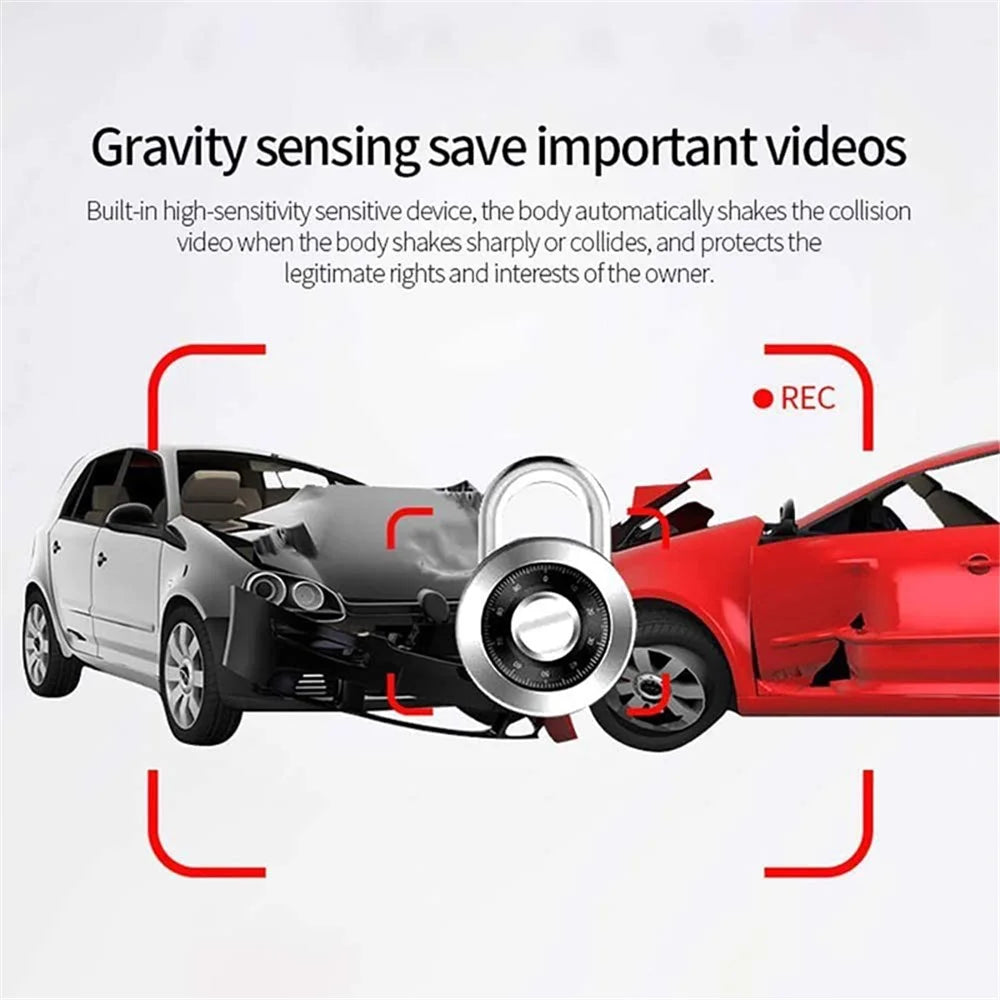 X4 Car Center Control Camera Aromatherapy Diffuser Dashcam Support 32G TF Card Storage - 2