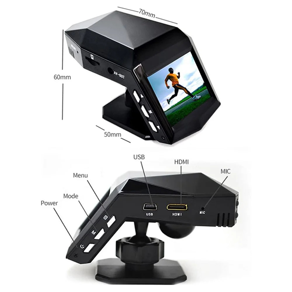 X4 Car Center Control Camera Aromatherapy Diffuser Dashcam Support 32G TF Card Storage - 4