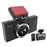 X12 Magnetic Mount Car Dash Camera 1080P+720P+720P 3-Shots Car Recorder - 1