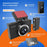X12 Magnetic Mount Car Dash Camera 1080P+720P+720P 3-Shots Car Recorder - 5