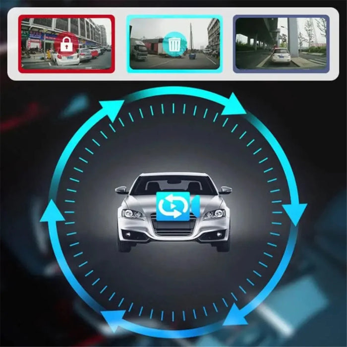 Q3 3-Inch Car Dash Camera - 1080P Full HD Single Recording - 4