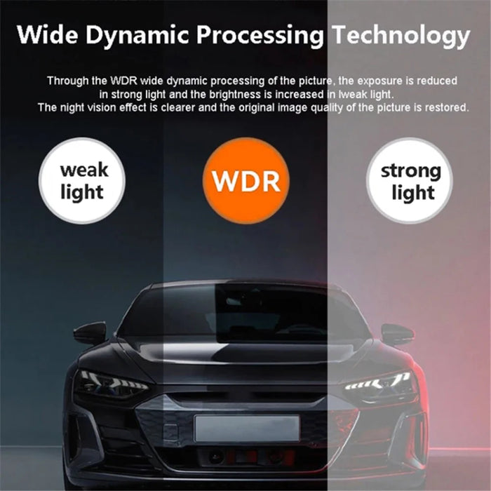 Q3 3-Inch Car Dash Camera - 1080P Full HD Single Recording - 7