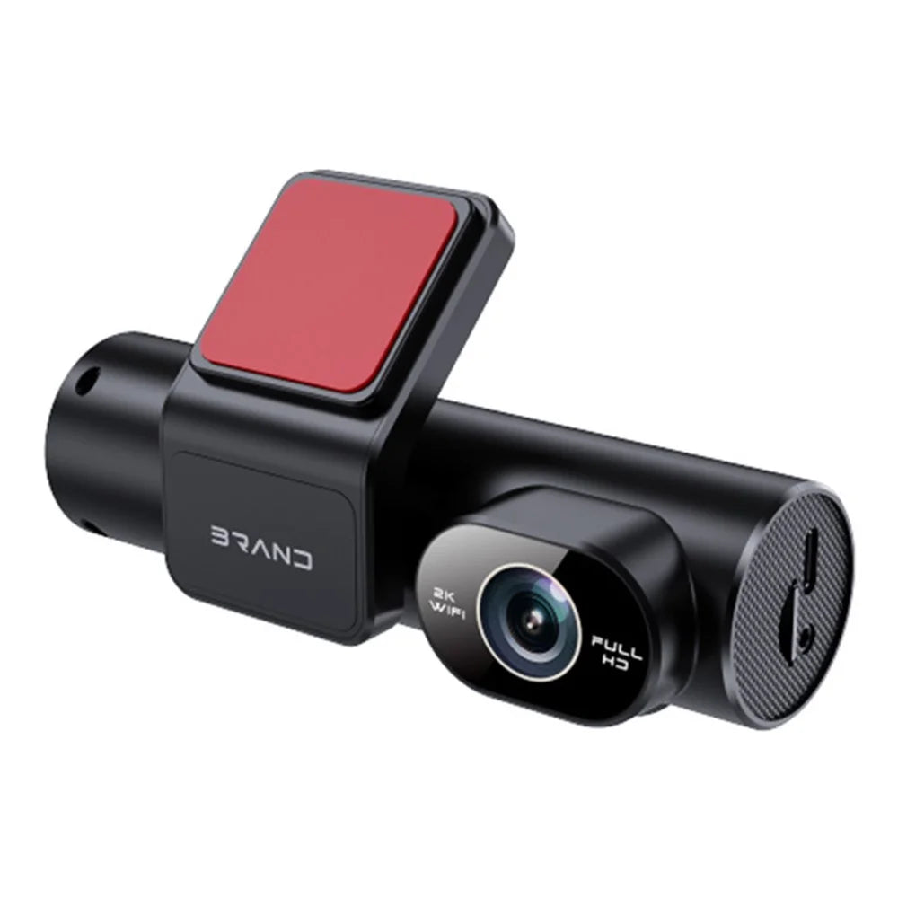 U02 Front and Rear Dual Lens Night Vision Car Dash Cam WiFi Car Video Recorder (No Memory Card) - 1