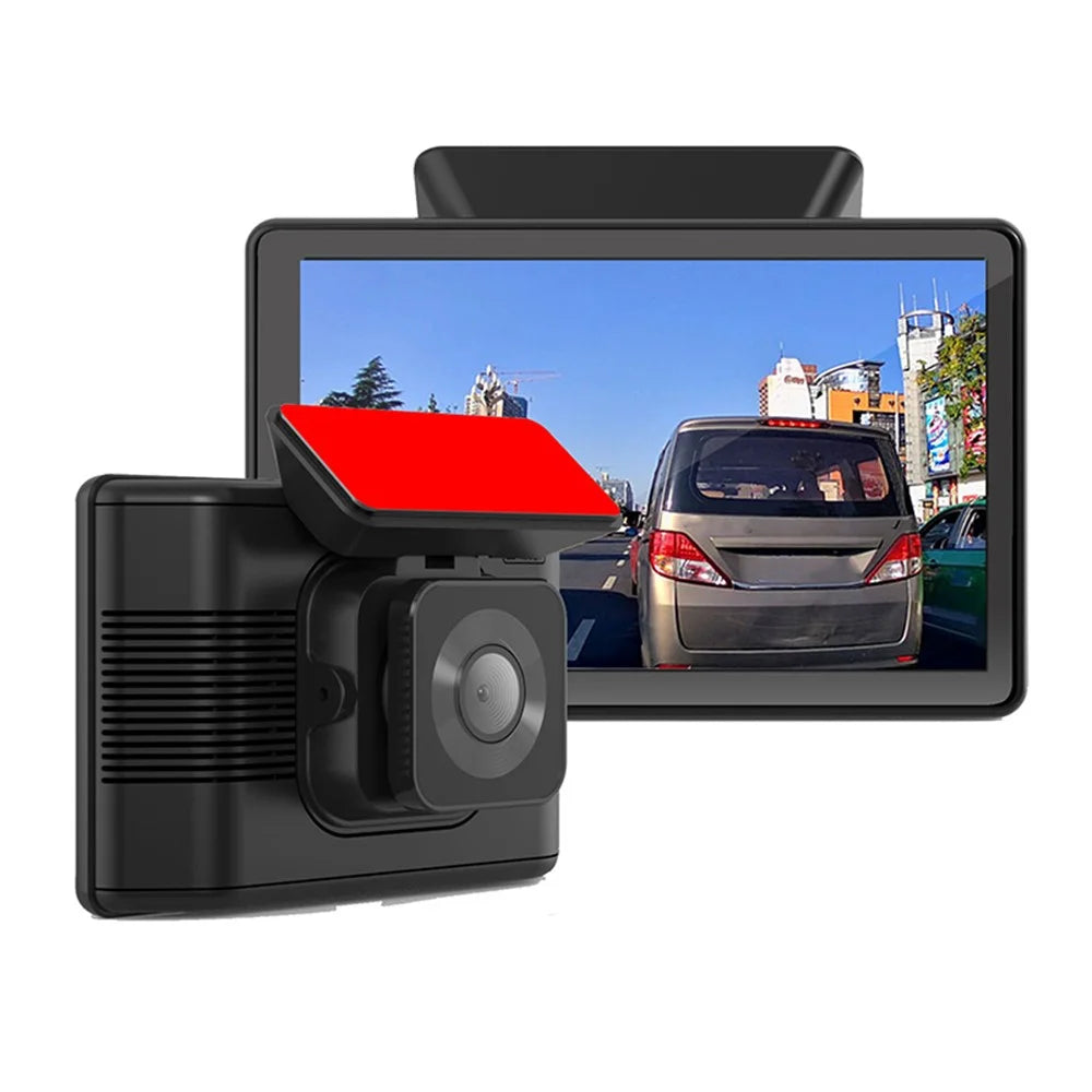 X7 5-inch Screen HD Night Vision Car Dash Cam Dual-Recording Dash Cam (No Memory Card) - 1