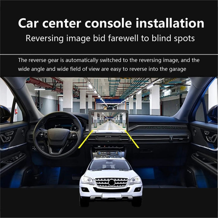X7 5-inch Screen HD Night Vision Car Dash Cam Dual-Recording Dash Cam (No Memory Card) - 4