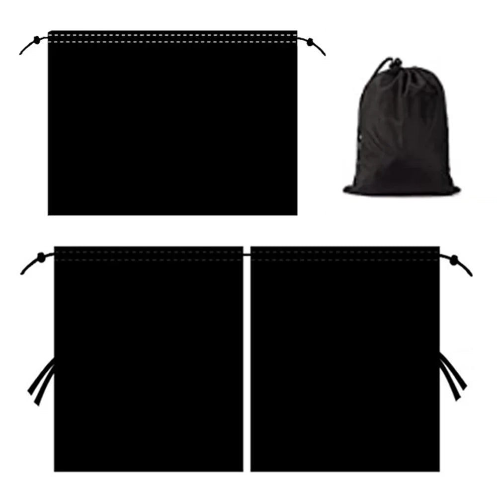 Single Layer 190T Pongee Privacy Protection Car Partition Curtain with 2 Rear Window Curtains - 1