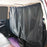 Single Layer 190T Pongee Privacy Protection Car Partition Curtain with 2 Rear Window Curtains - 4