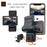 JX606 WiFi Car DVR Dash Cam 1080P HD Parking Monitoring Loop Recording 3 Cameras Driving Recorder - 2