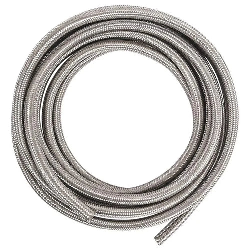 50cm Motorcycle Radiator Fuel Pipe Sheath 304 Stainless Steel Braided Hose - 1