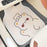4Pcs / Set Vehicle Floor Protector Mats for Front and Rear Non-slip Wire Loop Car Interior Carpet - Two Bears - 4