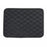 4Pcs / Set Car Front+Rear Floor Mat Anti-Slip Waterproof Leather Vehicle Interior Floor Mat - Black with Black Line - 3