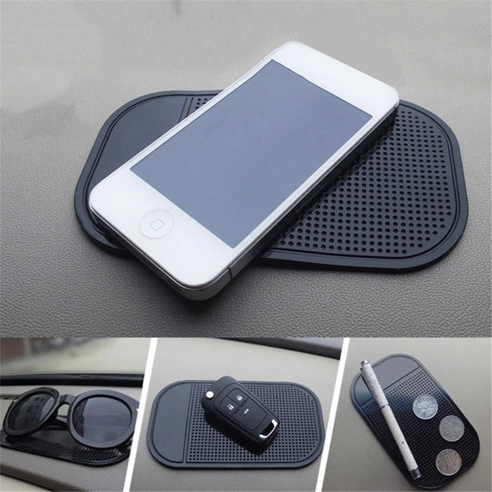Anti-Slip Cell Phone Car Pad Mat Dashboard Self-adhesive Non-Slip Pad Universal Mat - 2