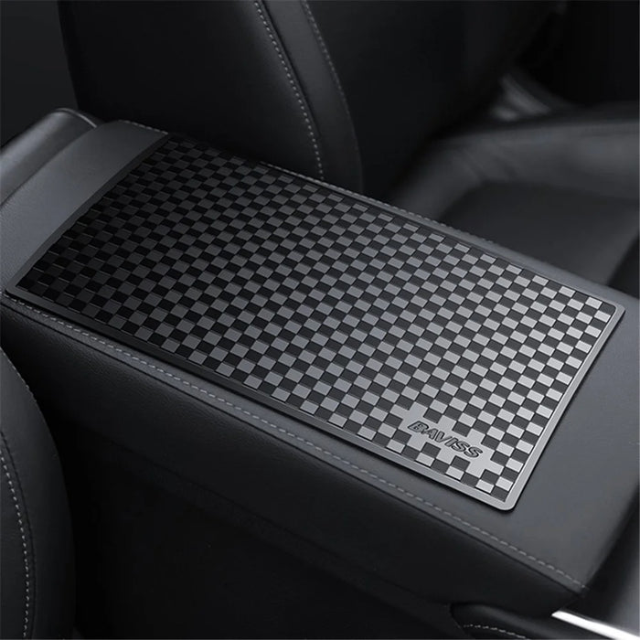 BAVISS B-006 28*18cm PU Car Dashboard Mat Non-slip Sticky Pad for Phone Keychain, Size L - Black - 3