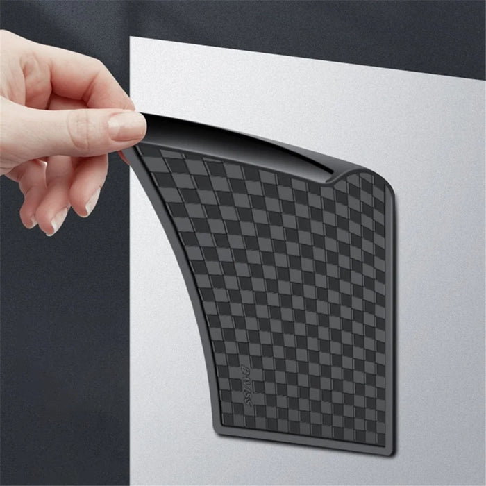 BAVISS B-006 28*18cm PU Car Dashboard Mat Non-slip Sticky Pad for Phone Keychain, Size L - Black - 5