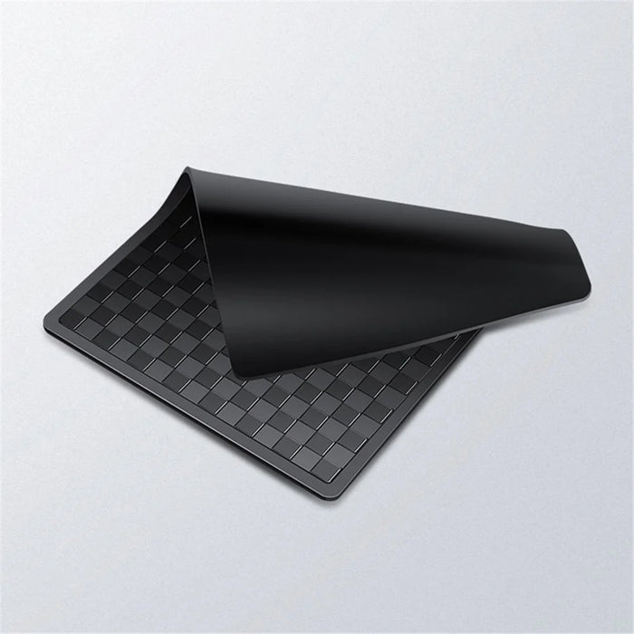 BAVISS B-006 28*18cm PU Car Dashboard Mat Non-slip Sticky Pad for Phone Keychain, Size L - Black - 7