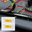 BAVISS B-28 4 in 1 Anti-Slip Dashboard Mat Phone Holder with Aromatherapy Slot/Car Temporary Parking Card Phone Number, Shake-proof Pad Phone Mount for Cars - White Luminous Color - 7