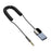 EB01 Car Bluetooth-compatible Adapter USB to 3.5mm Aux Audio Music Wireless Receiver Hands-free Adapter - 1