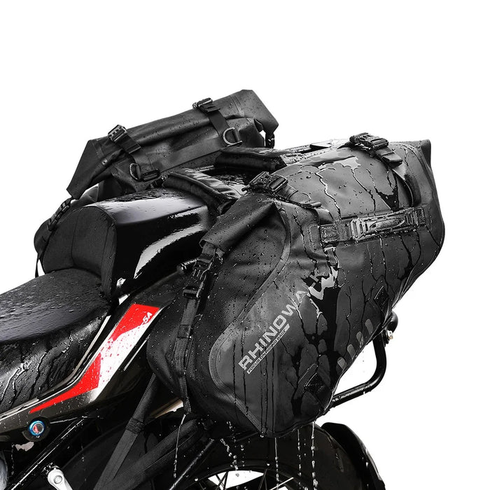 RHINOWALK MT1428 1 Pair Shock Absorption Motorcycle Side Bag Waterproof Rear Seat Bag - 5