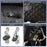 RHINOWALK MT1428 1 Pair Shock Absorption Motorcycle Side Bag Waterproof Rear Seat Bag - 6