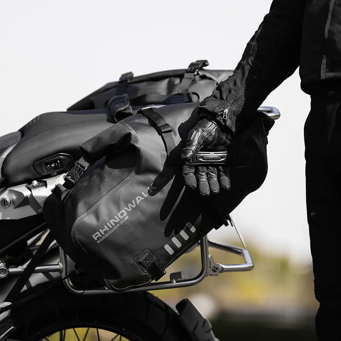 RHINOWALK MT1448 1 Pair 500D Polyester Motorbike Side Bag Motorcycle Pannier Storage Bag - 5