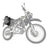 RHINOWALK MT1418 1 Pair Polyester Motorcycle Side Bag Waterproof Rear Seat Bag (XL) - 2