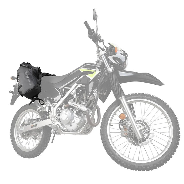 RHINOWALK MT1418 1 Pair Polyester Motorcycle Side Bag Waterproof Rear Seat Bag (XL) - 2