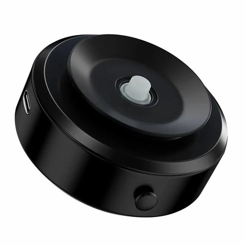 X8Q Car Dashboard Vacuum Sucker Phone Holder Zinc Alloy+ABS Magnetic Cellphone Stand - Black - 1