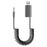 M01 Car Bluetooth-compatible Receiver Hands-Free Call Spring Cord 3.5mm AUX Stereo Car Audio Wireless Adapter - 1