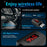 M10 USB Bluetooth-compatible 5.4 Adapter Digital Display FM Radio Hands-Free Call Car Wireless Audio Receiver - 4