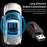 M10 USB Bluetooth-compatible 5.4 Adapter Digital Display FM Radio Hands-Free Call Car Wireless Audio Receiver - 7