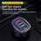 C08 60W USB + Dual USB-C Car Charger Cool Ambient Light Phone Fast Charging Power Adapter - 5