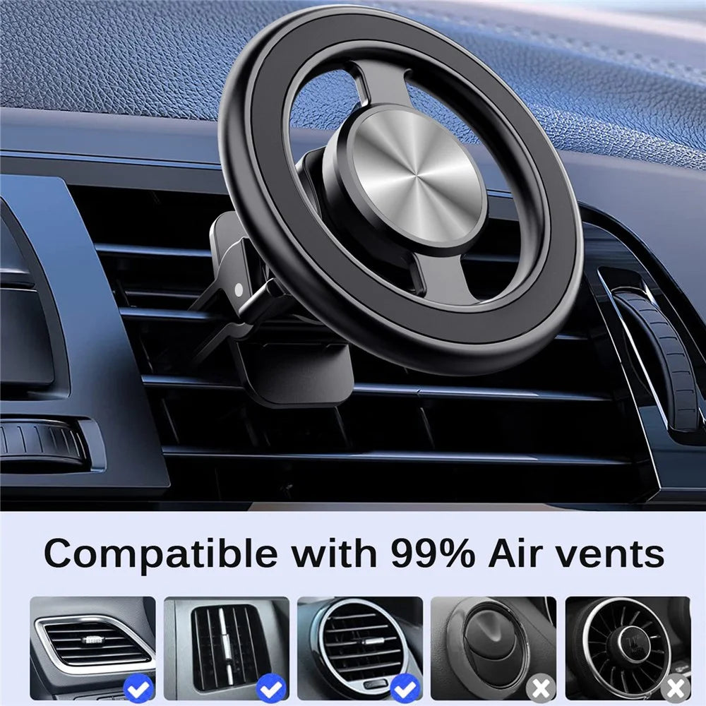XWJ-153A Car Air Outlet Cell Phone Holder Magnetic Phone Navigation Stand - 4