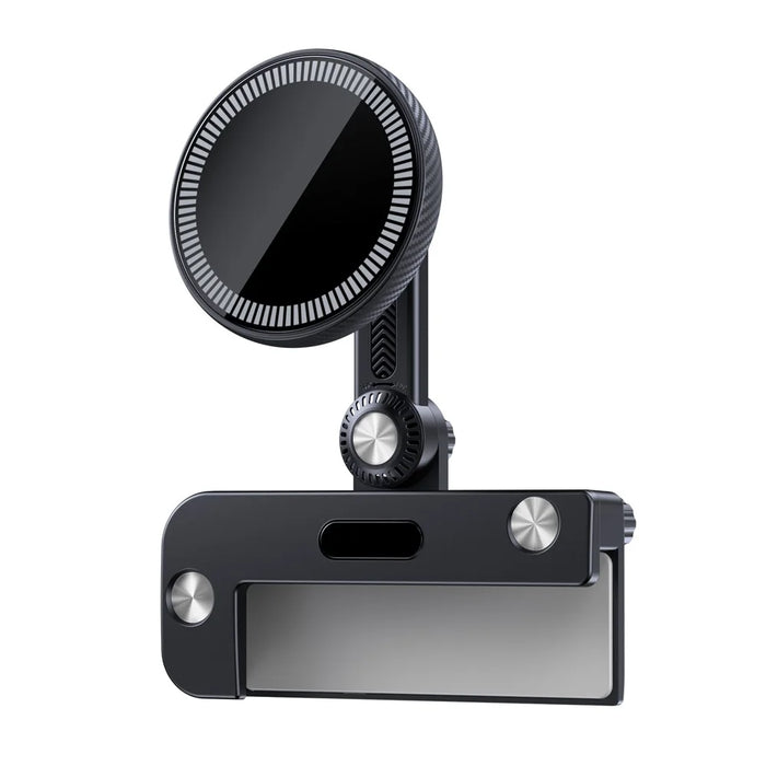 For Tesla Model 3 / Y Car Screen Phone Holder Round Rotatable Magnetic Cellphone Bracket - 2