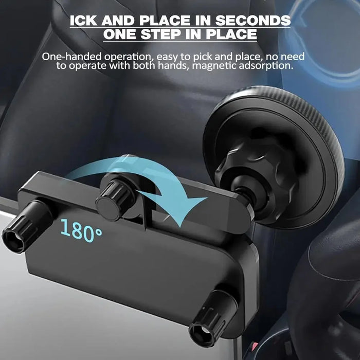 For Tesla Model 3 / Model Y Car Screen Gravity Phone Holder Mirror Surface Cellphone Bracket - 2