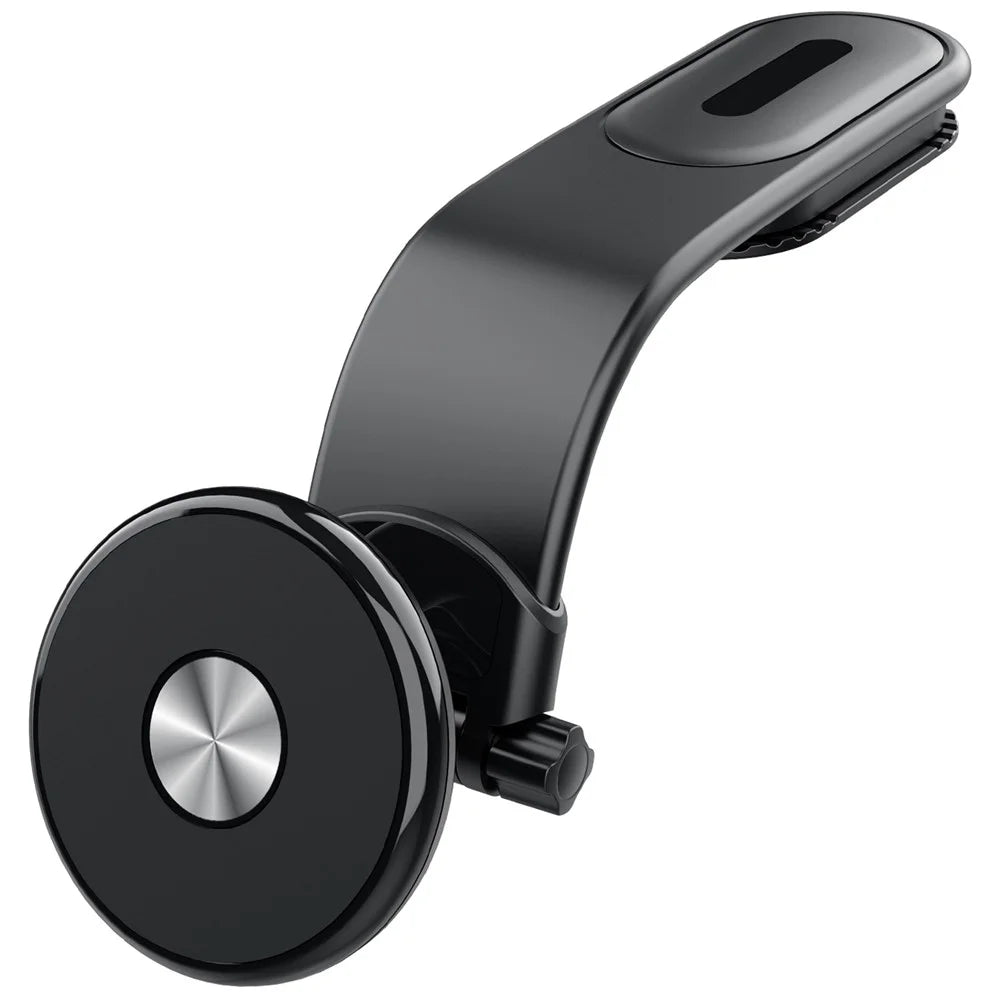 XWJ-151H 360 Degree Rotatable Aluminum Alloy Car Magnetic Phone Holder Bracket with Free Bending Arm - 1